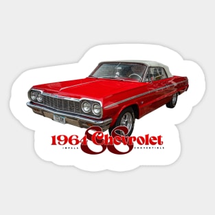 1964 Chevrolet Impala SS Convertible Sticker